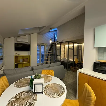 Balcony Bliss Main Square Loft Apartment